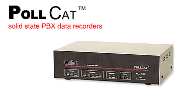 WTI Pollcat VIP-512 CDR PBX Data Recorder 